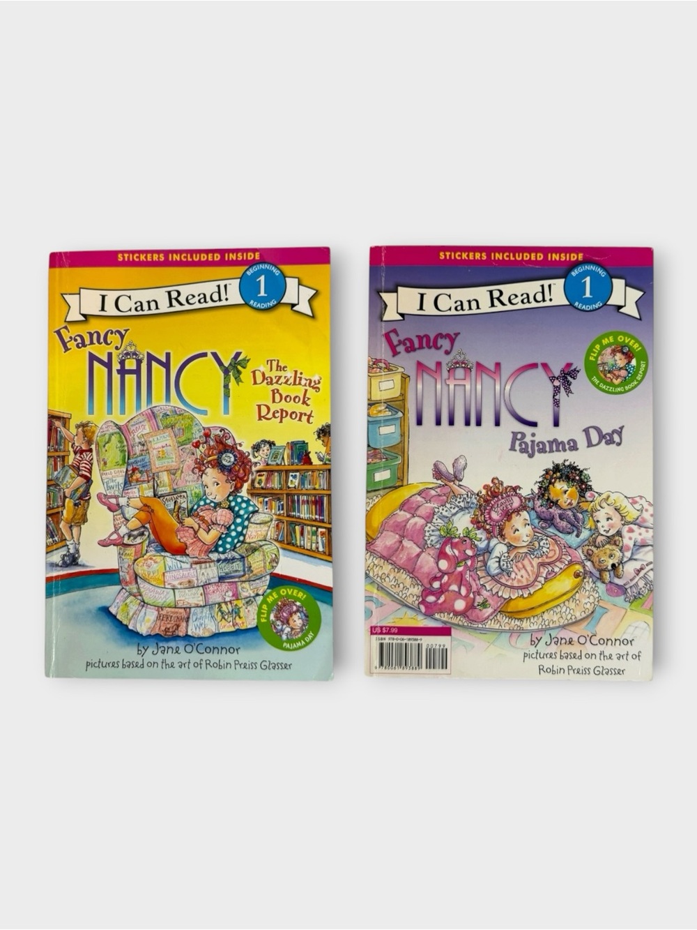 I Can Read! Fancy Nancy: Pajama Day / The Dazzling Book Report Double Sided Book